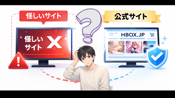HBOX.JPの安全性は？違法サイトとの違い
